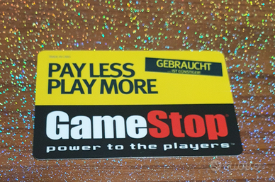 Gamestop card da collezione