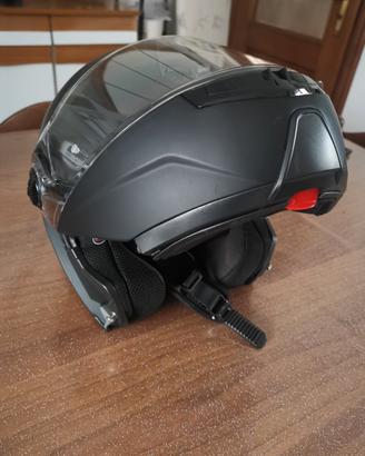 casco modulare nero opaco tg. M/L
