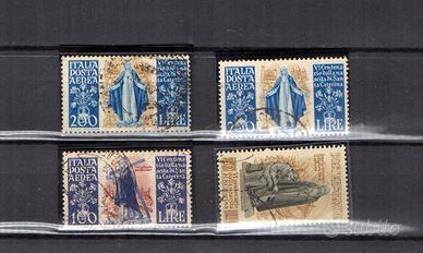 1948 Santa Caterina da Siena 4 valori usati