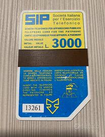Scheda telrfonica sip
