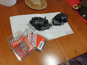 Pinze brembo ducati + coppia pastiglie freno