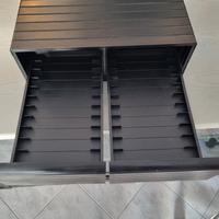 PORTACASSETTE VHS BOX CONTENITORE