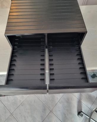 PORTACASSETTE VHS BOX CONTENITORE