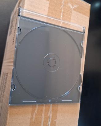 Custodie CD/DVD slimcase 5,2mm - Confezione 50 pz