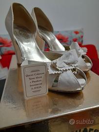 Scarpe in pelle bianche