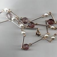 Bigiotteria Collana a doppio giro + Collana sempli