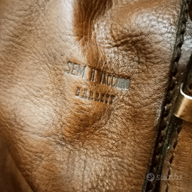 Vintage anni 50 bauletto donna e borsone uomo