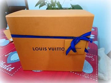 SCATOLA ALTA LOUIS VUITTON portaoggetti 30x26x14h