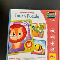 Touch Puzzle Lisciani età 1/4 anni