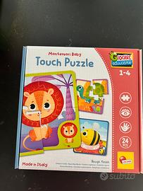 Touch Puzzle Lisciani età 1/4 anni
