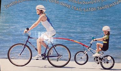 Trail-gator l’originale - Traino bici bimbo