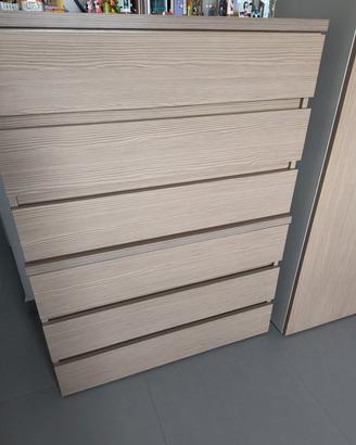 cassettiere in legno