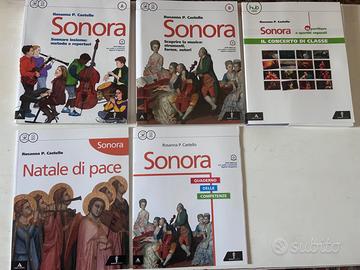 Libri scolastici medie - Musica - Sonora -