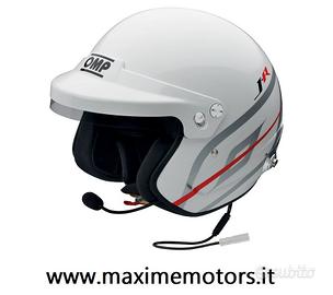 Caschi OMP J-R intercom Hans rally Stilo Peltor