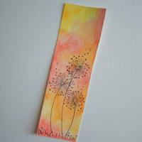 segnalibro dipinto a mano 