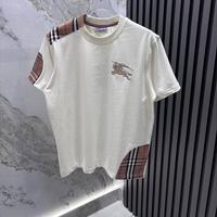 T-shirt Burberry bianca e nera