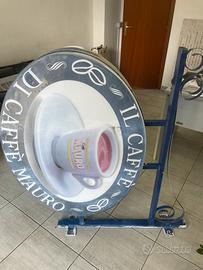 Insegna vintage caffe mauro