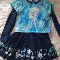 Abito bimba "Frozen "