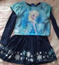 Abito bimba "Frozen "