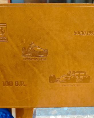 Schedoni commemorativi ferrari 100 g.p. anno 1991