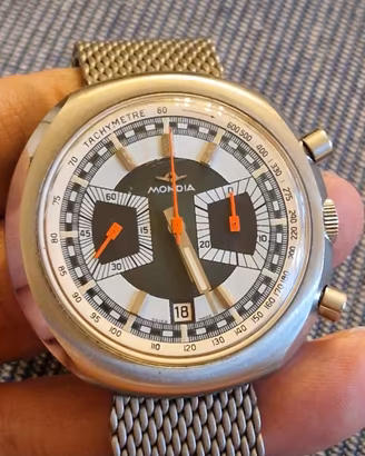 MONDIA ZENITH chrono nos 1973 Full Set permuto 