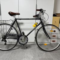Alpina City Bike Vintage color Nera e Cuoio