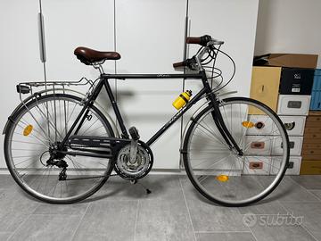 Alpina City Bike Vintage color Nera e Cuoio