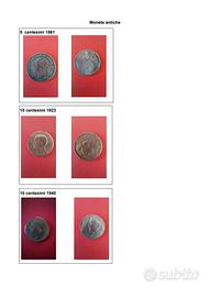 12 monete  da collezione