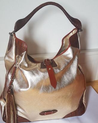 Borsa in pelle artigianale