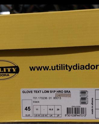 Scarpe Diadora anti infortunistiche TG 45