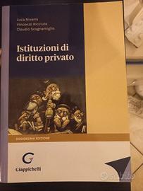 Libro "Istituzioni di diritto privato"