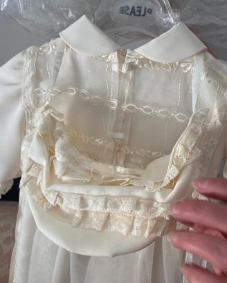 vestito per battesimo bimba