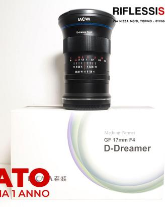 USATO LAOWA GF 17MM F/4 D-DREAMER PER FUJIFILM GFX
