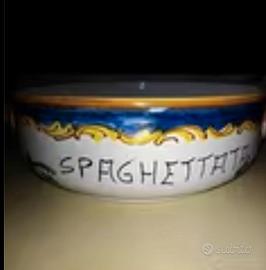 Spaghettiera ceramica di Castelli