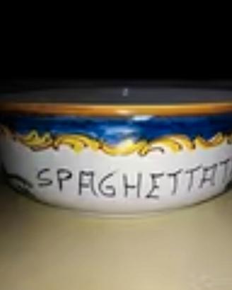 Spaghettiera ceramica di Castelli