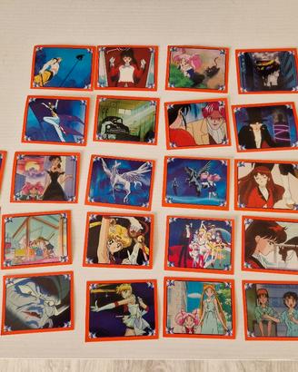 Lotto 28 figurine album Sailor Moon Merlin 1996