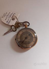 Orologio da taschino in oro marchiato Thomas Eames