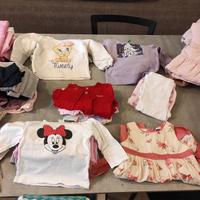 vestiti bambina 9/12 mesi invernali