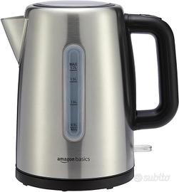 Bollitore elettrico portatile, in acciaio inox, 1