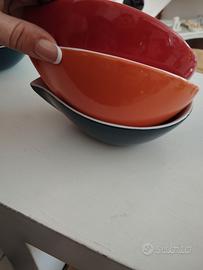 ciotole in ceramica colorate
