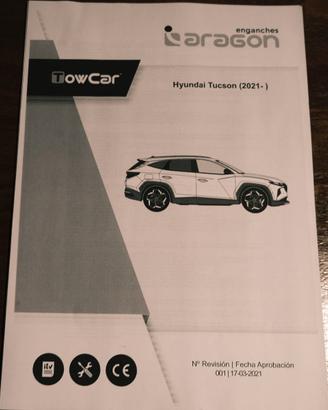Gancio Traino Per Hiunday Tucson  2021/2025