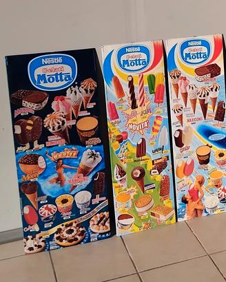 tabelle gelati vintage 