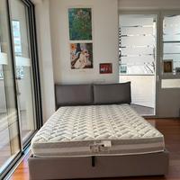 Letto matrimoniale con contenitore