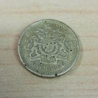 One pound decus et tutamen 1983 sterlina