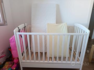 Lettino Giordani con materasso efasciatoio rigido