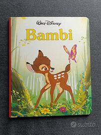Libro cartonato bambini vintage Bambi, Disney raro