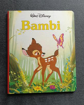 Libro cartonato bambini vintage Bambi, Disney raro