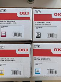 4 drum OKI toner oki di 4 colori C650