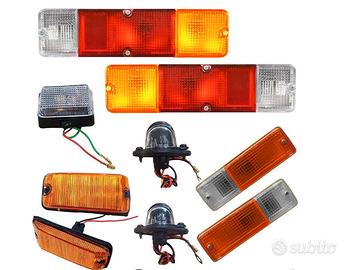 SET FANALI LUCI SUZUKI SAMURAI SANTANA SJ 9 PEZZI 