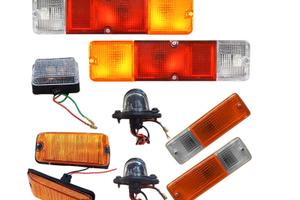 SET FANALI LUCI SUZUKI SAMURAI SANTANA SJ 9 PEZZI 